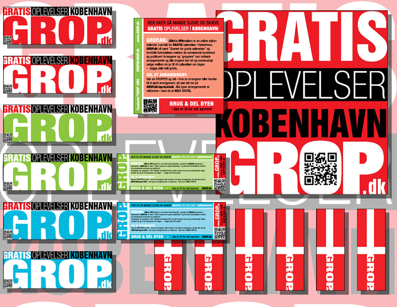 WWW:GROP:DK - Idé, konceptudvikling, design, logo, website, flyers, plakat, PR mv.